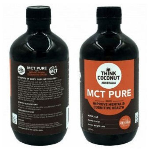 Picture of MCT 100% Pure Coconut Oil Supplement (500ml)