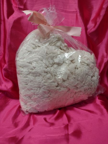 Picture of Heart Shaped, Shaggy Cushion, Ivory