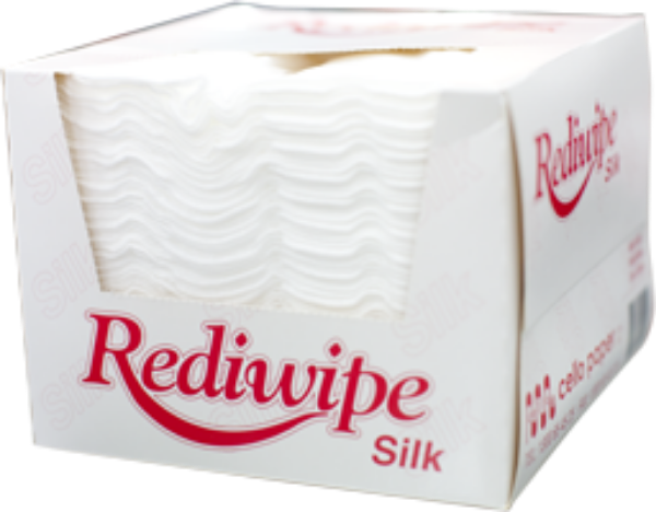 Picture of Rediwipe Silky Wipes - 100 Pack, White