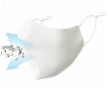 Picture of Medium Face Mask - Cold-Feel, Copper Infused, White