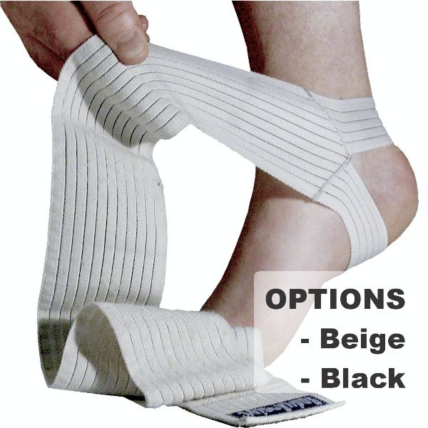 Picture of Elastic Ankle Wrap with Heel Loop - Beige